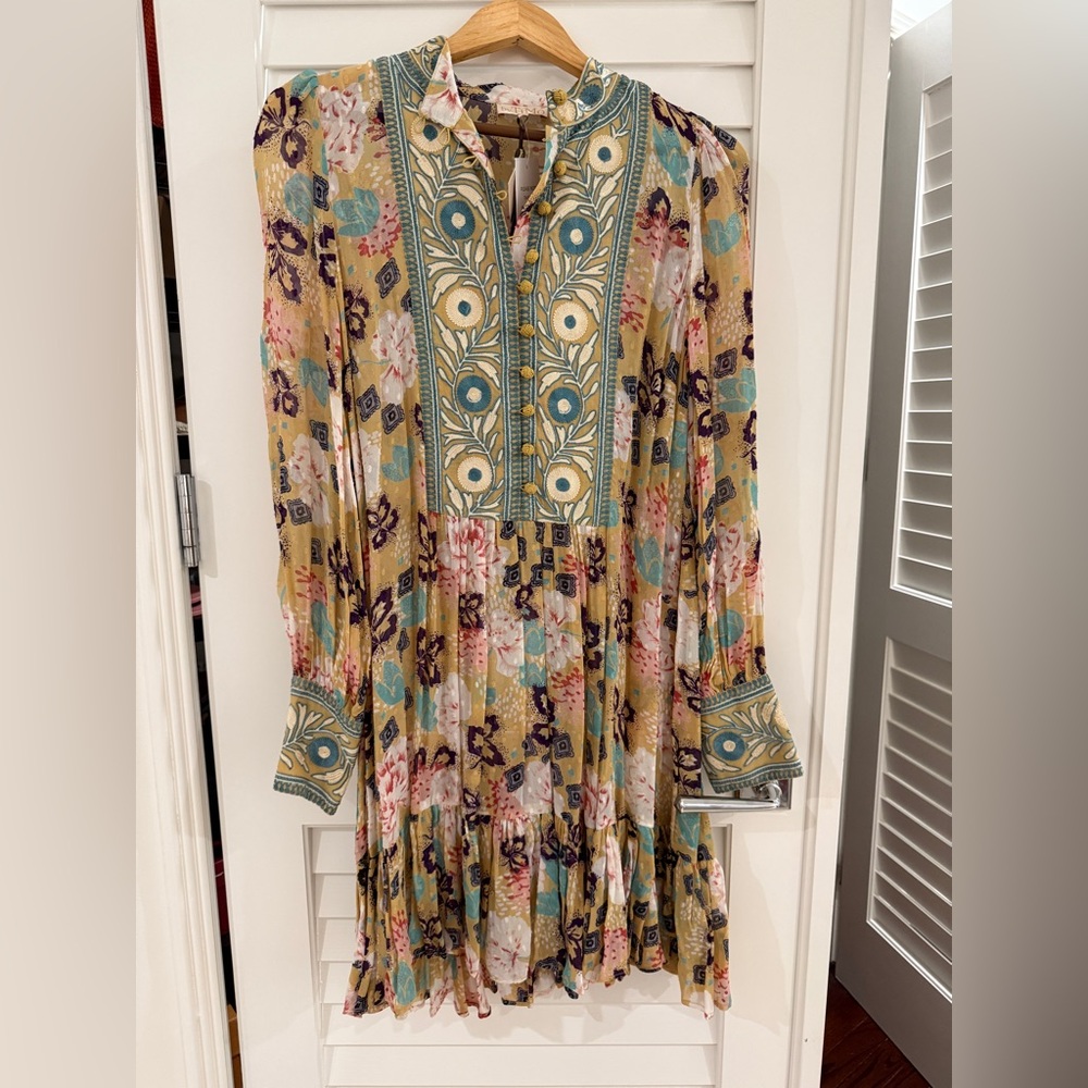 By Timo Floral Embroidered Dress Size M never worn